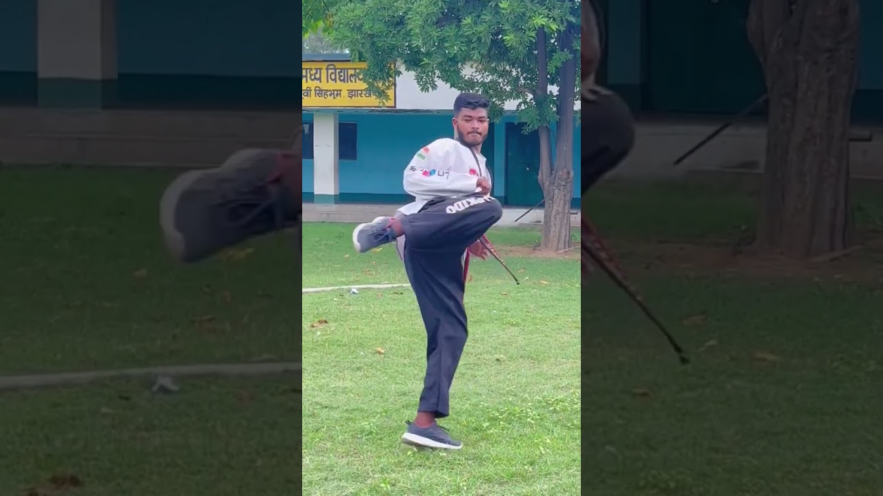 Background kick practice hapkido|#hapkido #fight #shorts