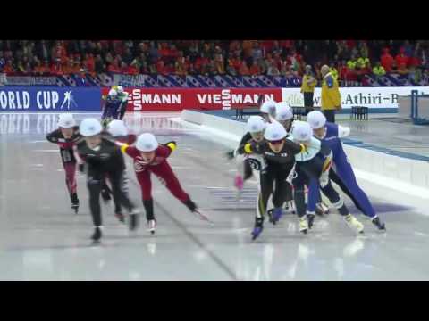 Mass Start Ladies. World Cup Final Heerenveen 2015/2016