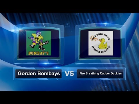 Gordon Bombays vs Fire Breathing Rubber Duckies - Semi Finals - SoCal Kickball Open #SCKO2017