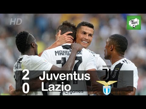 Juventus 2 x 0 Lazio (HD) Melhores Momentos e Gols - Liga Italia 25/08/2018