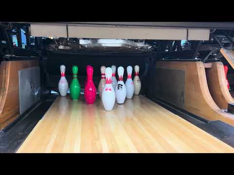 Close Up view of AMF 82-70s with Various Bowling Pins!