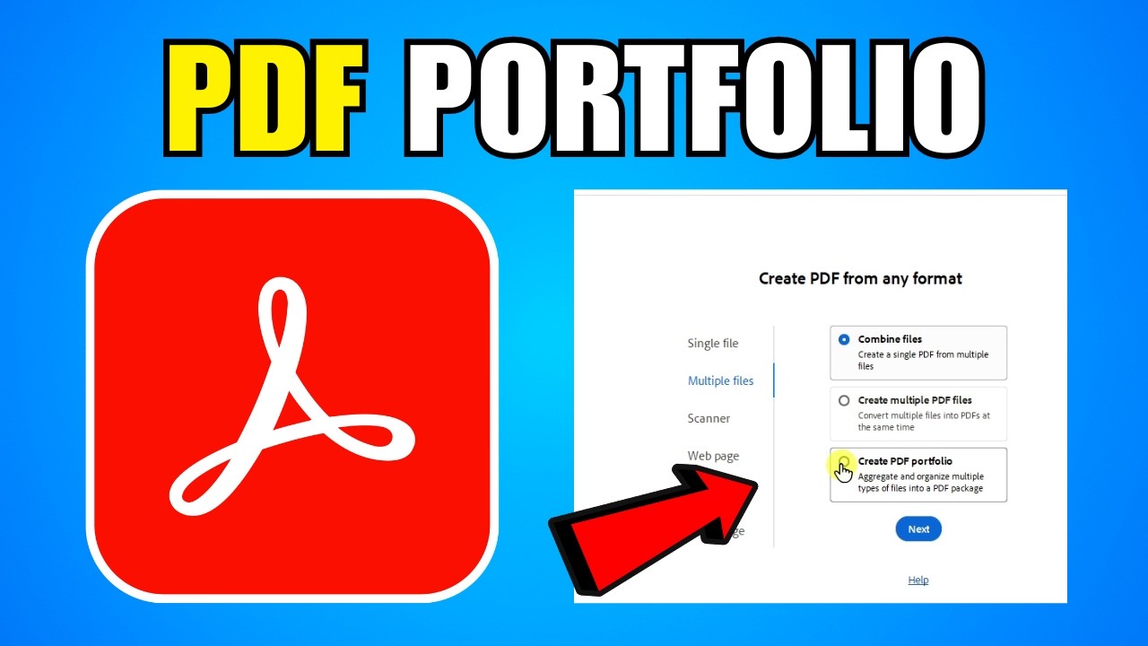 How To Create A PDF Portfolio In Adobe Acrobat (2026) (Complete Guide)