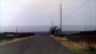 preview picture of video 'Road Trip through Hawaiian Ocean View Ranchos on the Big Island of Hawaii'