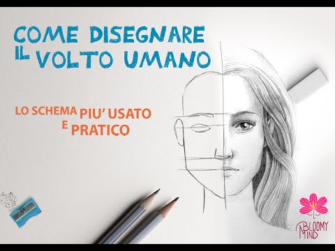 Come disegnare un viso - il metodo PIU' USATO e PRATICO