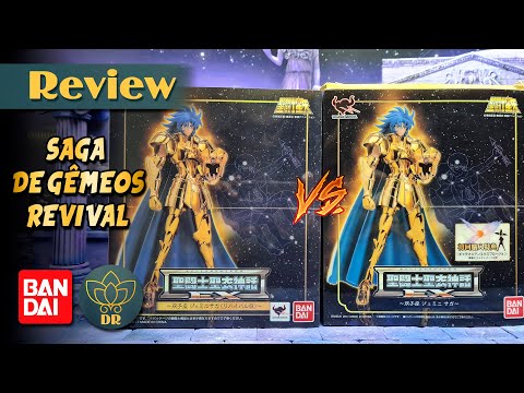 Saga de Gêmeos EX Revival Bandai Review + Comparativo