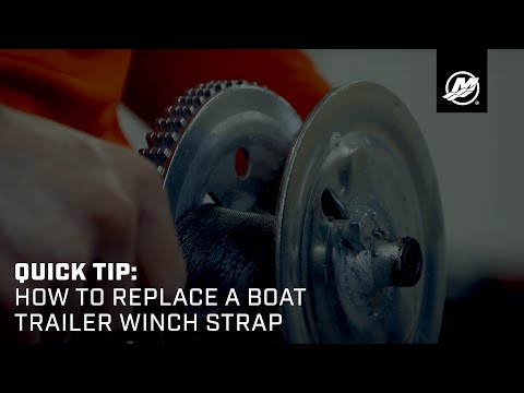 Quick Tip: How to Replace a Boat Trailer Winch Strap