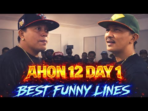 Fliptop-AHON 12 DAY 1 BEST FUNNY LINES 😂😂