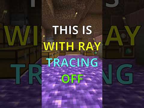 RAY TRACING ON VS OFF! | Minecraft Survival Mode!