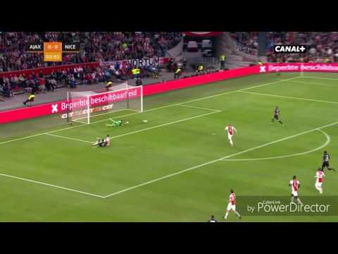 TOUS LES BUTS DU MATCH AJAX/NICE 2 AOÛT 2017