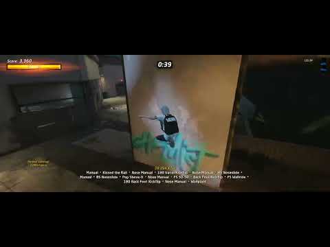 Mall One-Combo Speedrun 1:04.274 - THPS 1 + 2