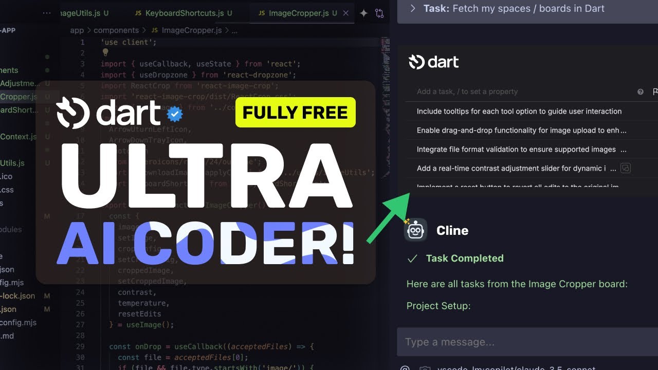 FULLY FREE Idea-To-App AI CODER : This CRAZY AI Coder is THE BEST!