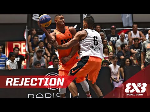 Not in my house! Matias García's huge rejection - Mexico - 2016 FIBA 3x3 World Tour