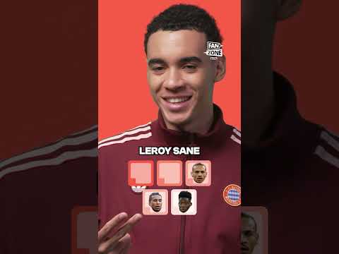 JAMAL MUSIALA names his FAVOURITE PLAYERS 👀 #shorts #football #soccer