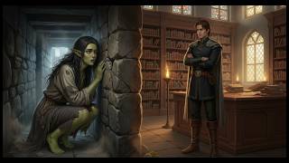 "I Didn't Mean Any Harm" — The Orc Girl Trembled, Caught Living in the Secret Passages of His Castle