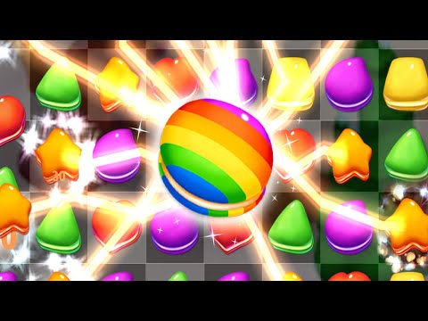 Cookie Macaron Pop : Match 3 Video