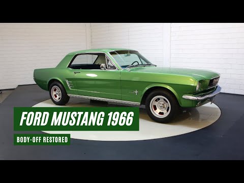 Ford Mustang Coupe | Body-Off restored | 3.3 liter 6-cylinder | 1966 -VIDEO- www.ERclassics.com