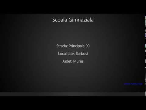 Scoala Gimnaziala Barbosi