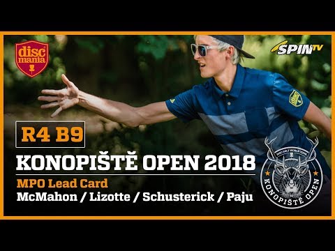 Konopiste Open 2018 Lead Card, Final Round, Back 9