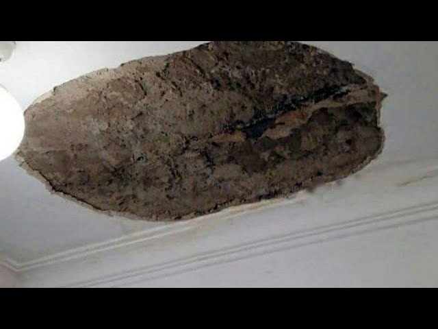 Рухнул на голову