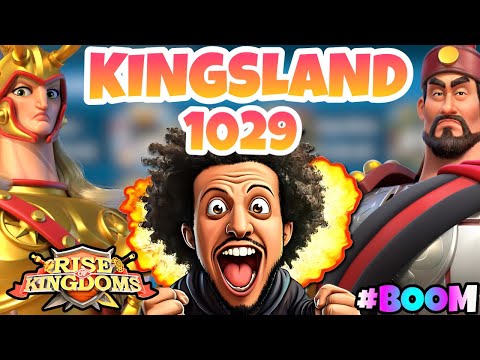 KINGSLAND WAR | 1029 Swarm Nation! | Rok & Chill | Front Flip | BOOM BOOM Time | Rise of Kingdoms