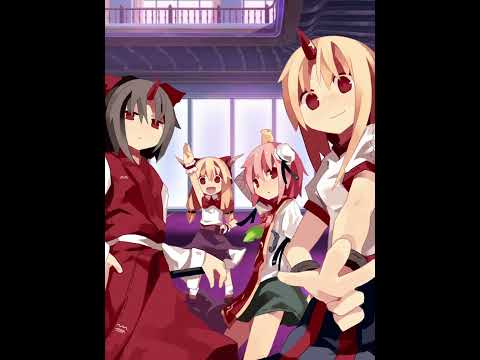 Touhou x Blue Archive mashup - Shady Japanese Goblins