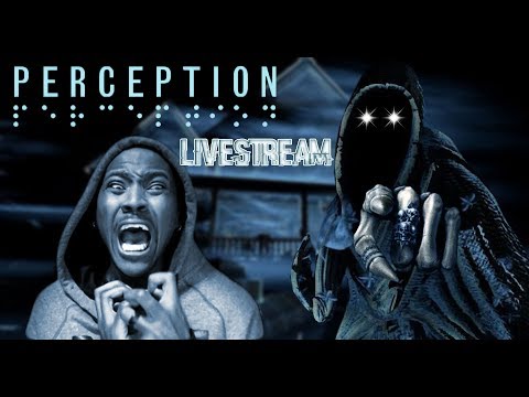 SOMETHING/SOMEONE IS IN HERE WITH ME ||  PERCEPTION Horror Game ENDING!!