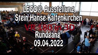 VR: LEGO-Ausstellung Stein Hanse 2022 (VR180 3D 8K)