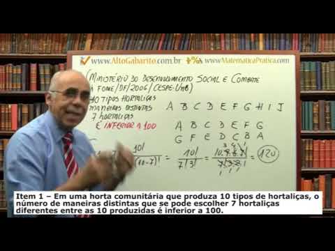 Questão Resolvida e Comentada Concurso CESPE