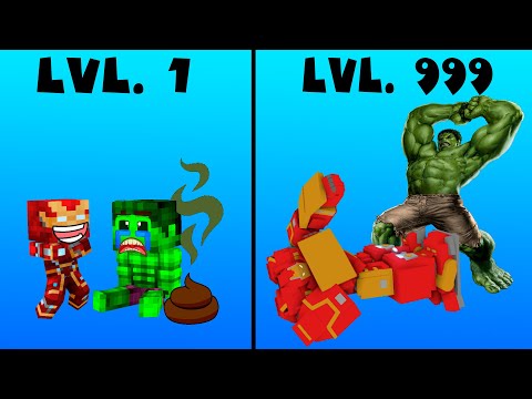 CROOK VS BOSS IRONMAN VS HULK Part 1 2