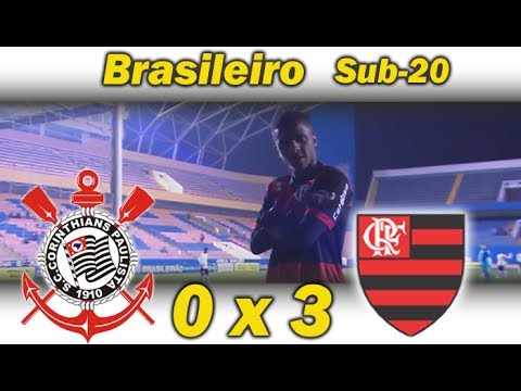Corinthians 0 x 3 Flamengo * Brasileiro Sub-20 * Gols