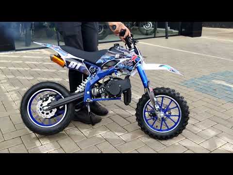 Mini Moto Cross 49cc Partida Manual 2 Tempos MBX Motors