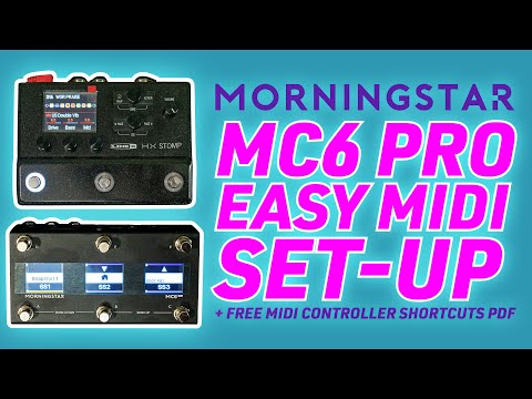 Easy MC6 Pro Setup for HX Stomp Step-by-Step #midi #midicontroller #worshipguitar