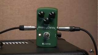 Video thumbnail for Joyo Analog Delay Pedal Sound Test and Review by ADDICTED TO GEAR