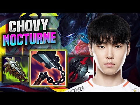 WHEN CHOVY PLAYS NOCTURNE MID! - HLE Chovy Plays Nocturne Mid vs Sylas! | Season 11