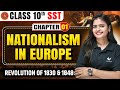 Nationalism In Europe Class 10 Social Science Chapter 1 Revolution Of 1830 1848 Bihar Board