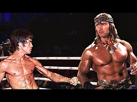 Bruce Lee vs Arnold Schwarzenegger | Jeet Kune Do vs Kickboxing