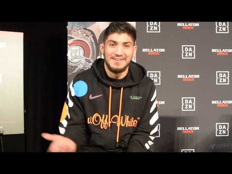 Bellator 222 Dillon Danis Pre Fight Interview talks brawl with Khabib Nurmagomedov