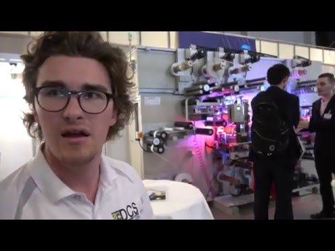 DCS shows SYSCO cutting and lamination machine