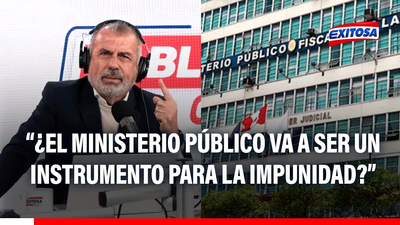 🔴🔵"¿La Fiscalía va a ser un instrumento para la impunidad o para el castigo?", cuestiona Lúcar