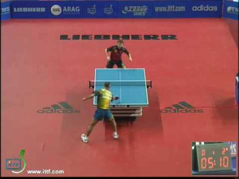 2010 German Open: Timo Boll vs. Petr Korbel