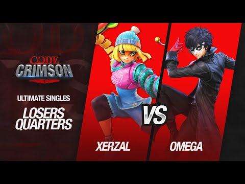 Code Crimson Singles Loser's Quarters - Xerzal (Min Min) vs. Omega (Joker)