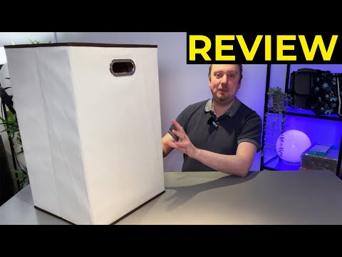 Amazon Basics Foldable Laundry Basket Hamper Review