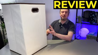 Amazon Basics Foldable Laundry Basket Hamper REVIEW