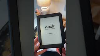 Said I was going to read more, got a #nook 📚🫶🏽 #shorts