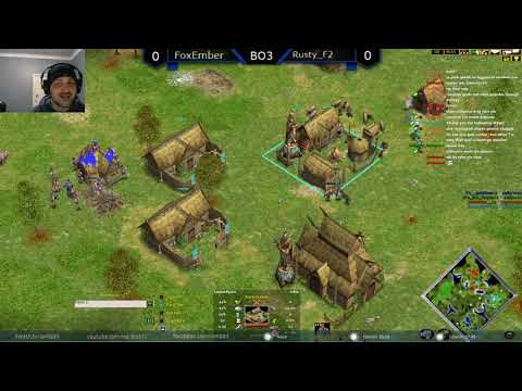 F2_goldlion and F2_Player vs EmberSpirit(Shelty) and DoD_Fox - Age of Mythology: The Titans (Game 1)