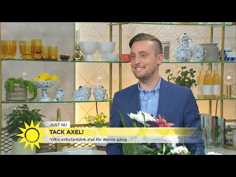 Här tackas Axel Pileby av – det här ska han göra nu  - Nyhetsmorgon (TV4)