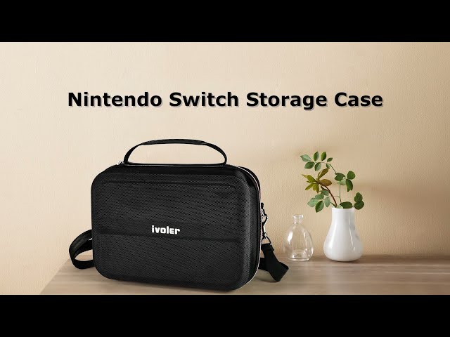 Vídeo relacionado con ivoler Funda para Nintendo Switch/Switch OLED, Fundas Protectora Dura de Lujo para Interruptor portátil- Azul/Rojo