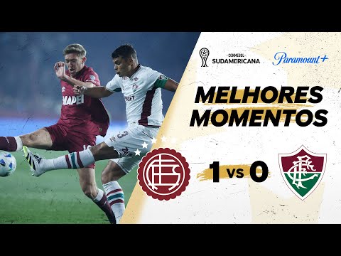Gols e lances de Lanús x Fluminense