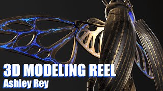 3D Modeling Demo Reel - Ashley Rey
