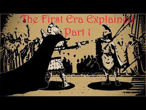 The First Era Explained Part 1; Elder Scrolls Lore